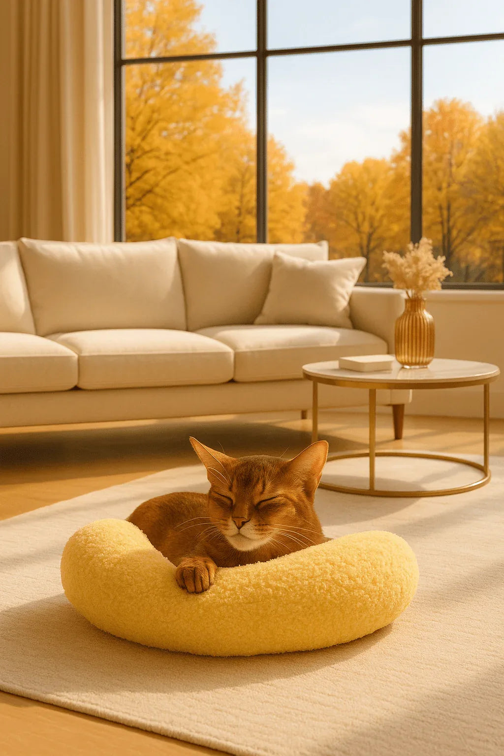 Coussin ultra-douillet pour chat | Confort optimal en mémoire de forme - Mondechat