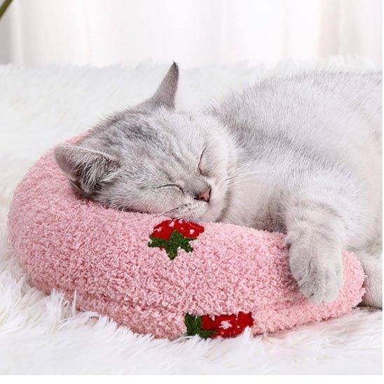 Coussin ultra-douillet pour chat | Confort optimal en mémoire de forme - Mondechat