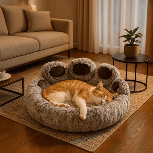 Coussin ultra-moelleux pour chat | Confort et douceur inégalés - Mondechat