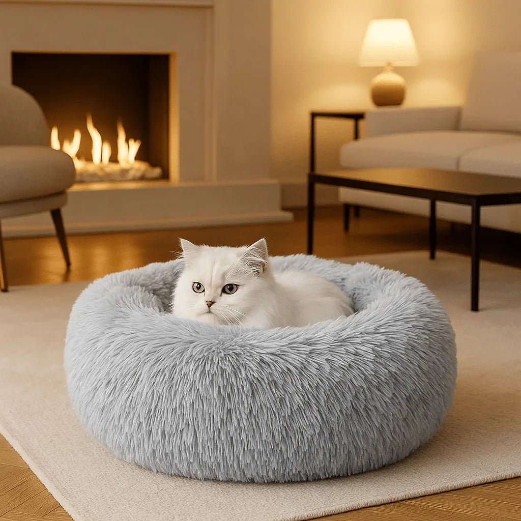 Coussin ultra-moelleux pour chat - Confort et douceur inégalés - Mondechat
