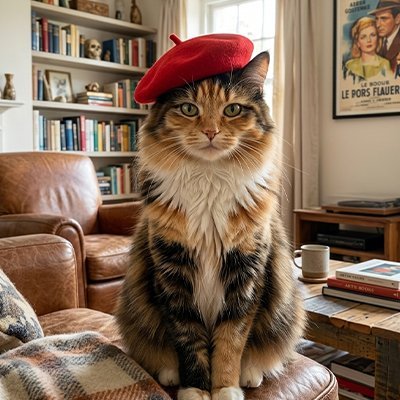 Déguisement Chat | Béret Parisien Laine 3 Coloris - Mondechat