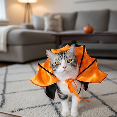 Déguisement Chat | Cape Vampire Halloween 3 Coloris - Mondechat