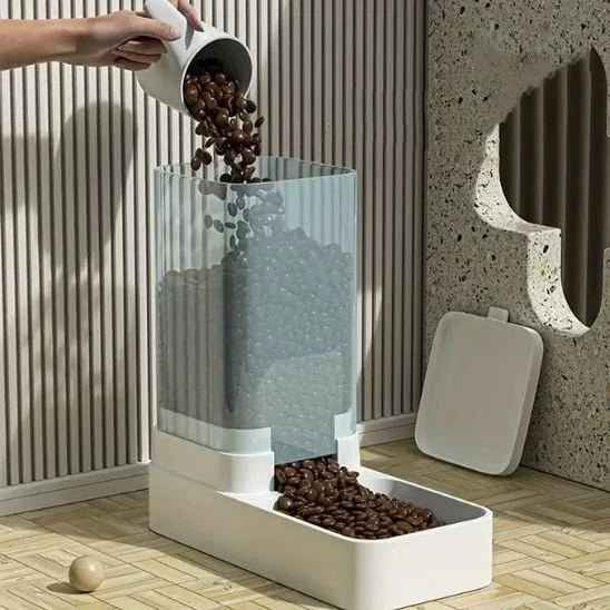 Distributeur automatique de croquettes pour chat | Solution pratique pour nourrir votre félin - Mondechat