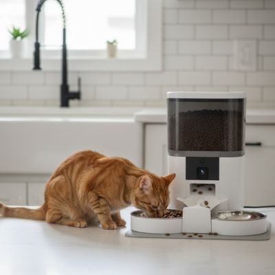 Distributeur de croquettes chat | Automatic Premium - Mondechat
