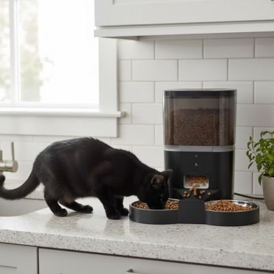 Distributeur de croquettes chat | Automatic Premium - Mondechat