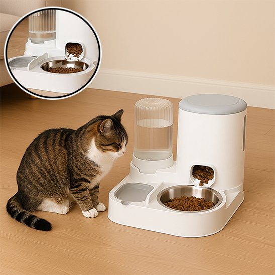 Distributeur de croquettes pour chat | AutoFeed - Mondechat