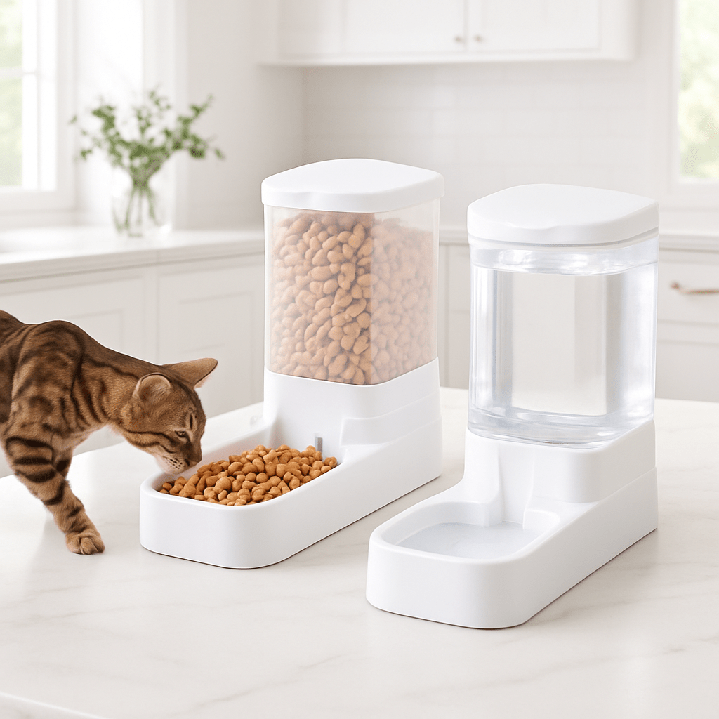 Distributeur de croquettes pour chat | AutoFresh - Mondechat