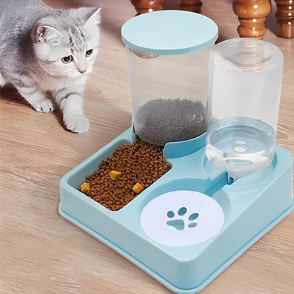 Distributeur de croquettes pour chat | Automatique 2 - en - 1 - Mondechat