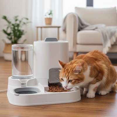 Distributeur de croquettes pour Chat | Automatique 2.0 - Mondechat