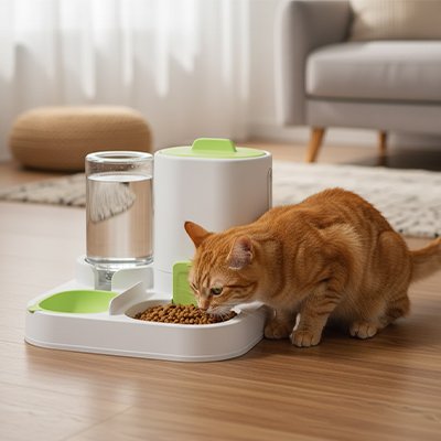 Distributeur de croquettes pour Chat | Automatique 2.0 - Mondechat