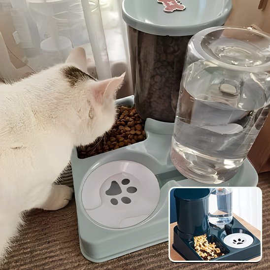 Distributeur de croquettes pour chat | FeliFeed - Mondechat