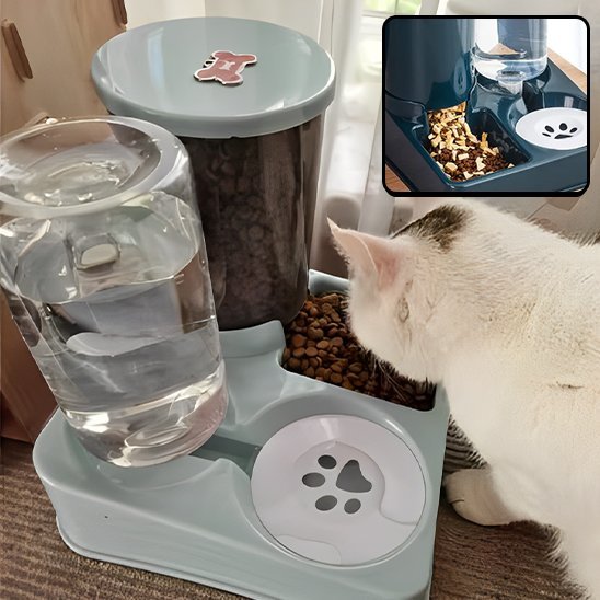 Distributeur de croquettes pour chat | FeliFeed - Mondechat
