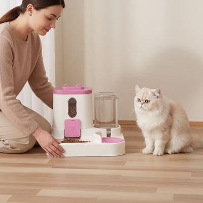 Distributeur de croquettes pour Chat | SmartFeeder - Mondechat