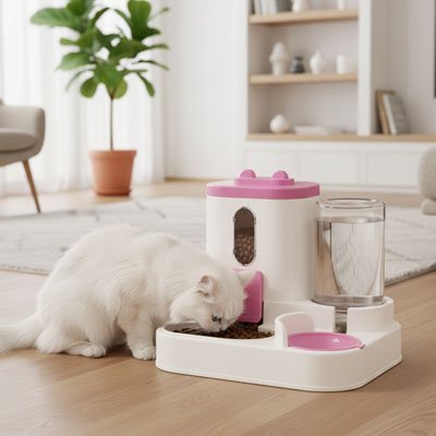 Distributeur de croquettes pour Chat | SmartFeeder - Mondechat