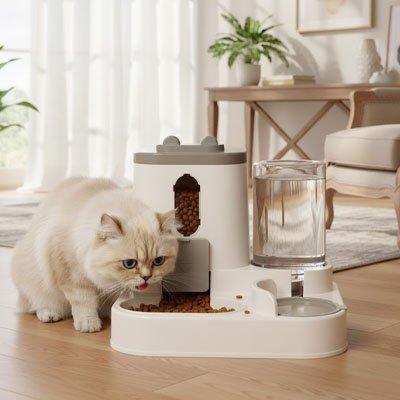 Distributeur de croquettes pour Chat | SmartFeeder - Mondechat