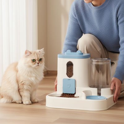 Distributeur de croquettes pour Chat | SmartFeeder - Mondechat