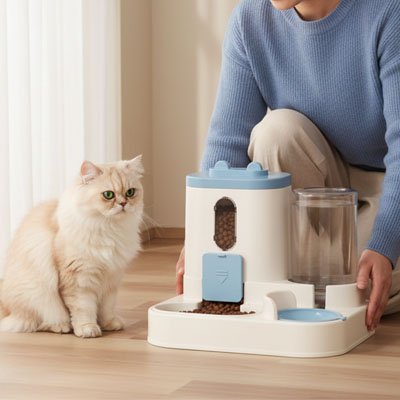 Distributeur de croquettes pour Chat | SmartFeeder - Mondechat