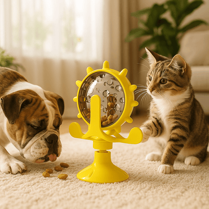 Distributeur de croquettes pour chat | Stimuplay - Mondechat