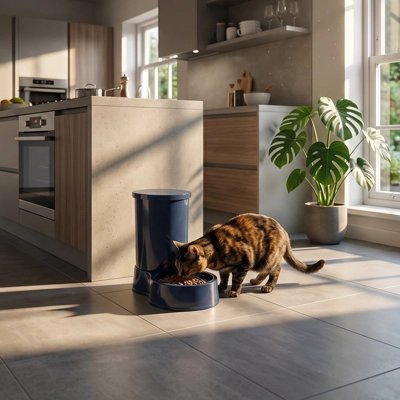 Distributeur de croquettes pour Chat