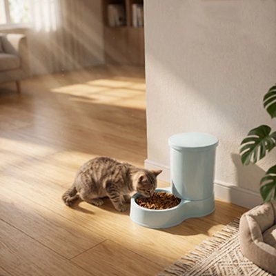 Distributeur de croquettes pour Chat