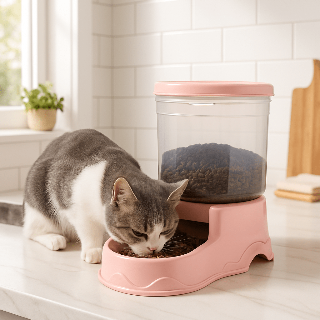 Distributeurs de croquettes pour chat | Premium - Mondechat