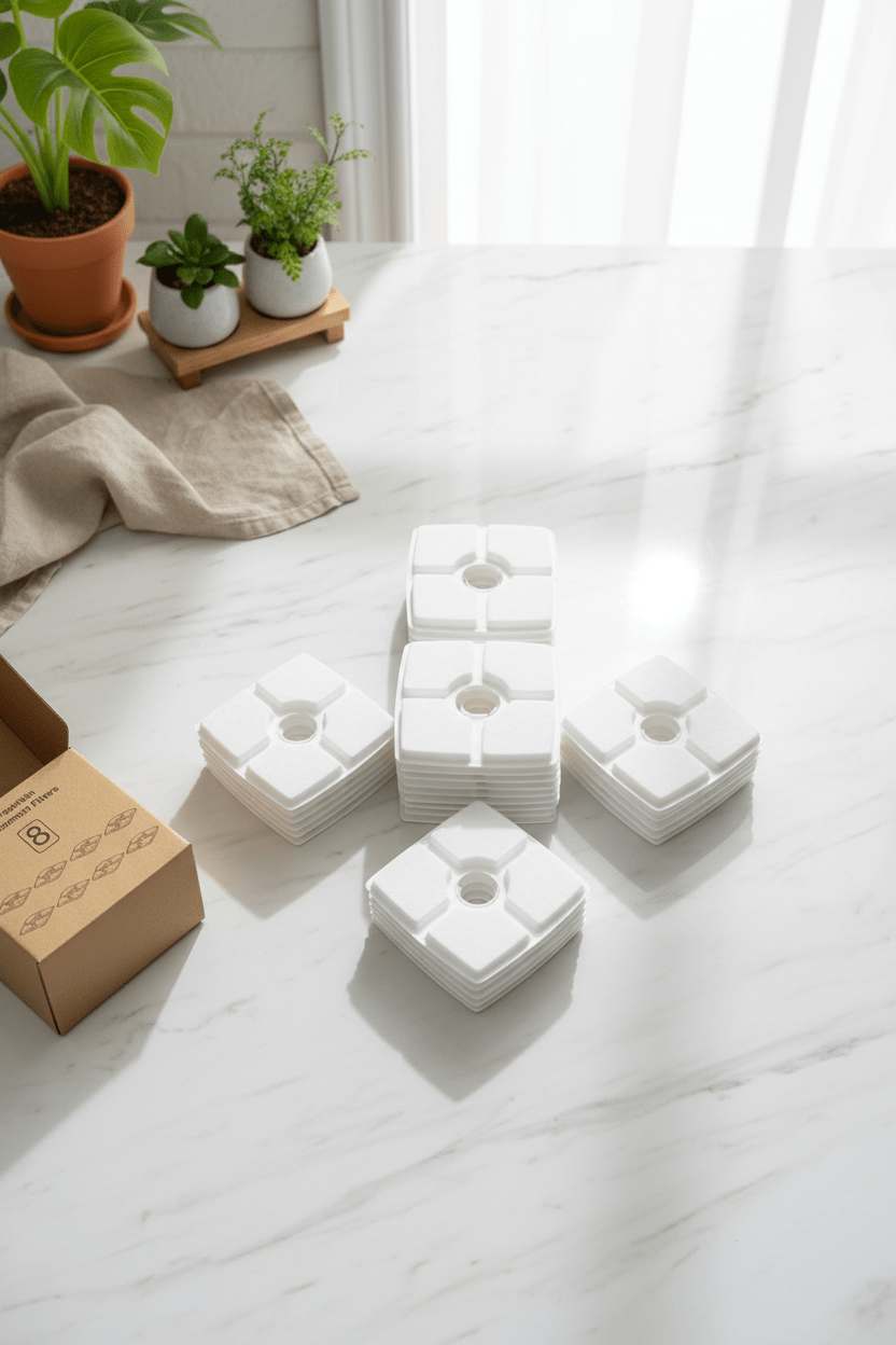 Filtres de Remplacement Fontaine SilentPure | Pack 12 Carrés - Mondechat - Mondechat