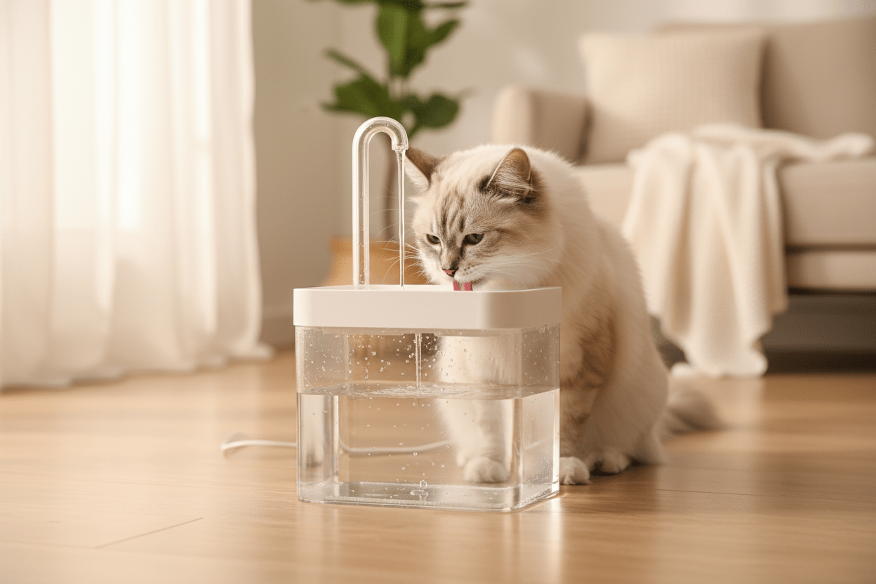 Fontaine à eau Chat | Fresh-Hydro - Mondechat