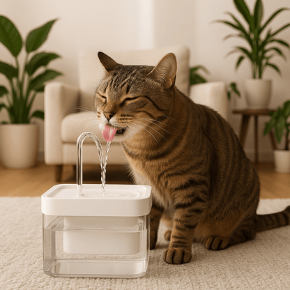 Fontaine à eau chat | FreshFlow - Mondechat