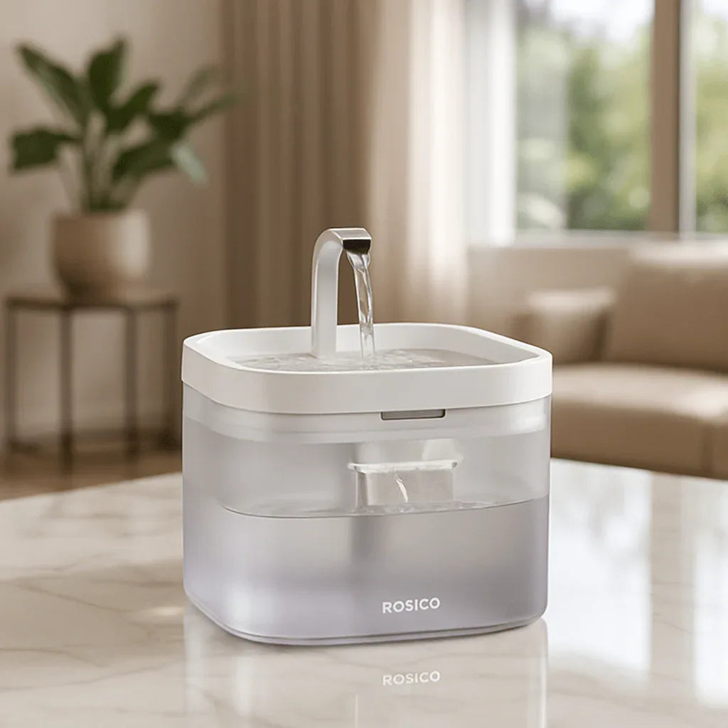 Fontaine à eau chat silencieuse pour une hydratation optimale - Mondechat