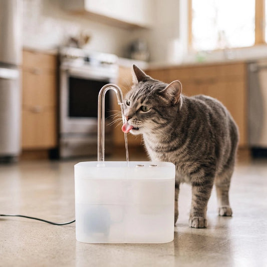 Fontaine a eau Chat