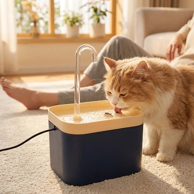 Fontaine a eau Chat