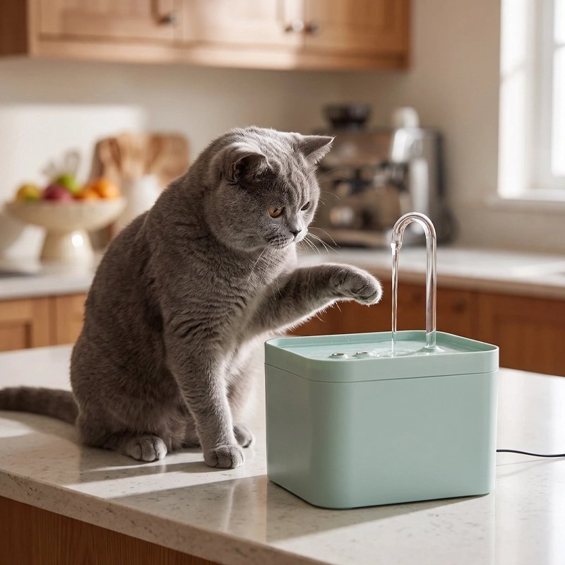 Fontaine a eau Chat