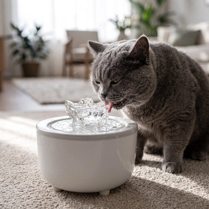 Fontaine a eau Chat