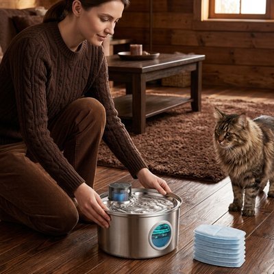 Fontaine à eau pour Chat | Hydratation Continue - Mondechat