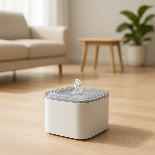 Fontaine à Eau pour Chat Silencieuse 3L | Hydratation Optimale - Mondechat