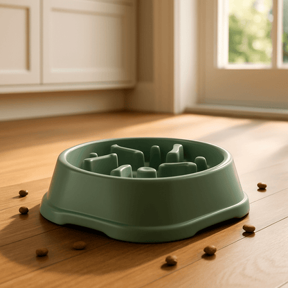 Gamelle anti glouton chat | ColorSlowCat - Mondechat