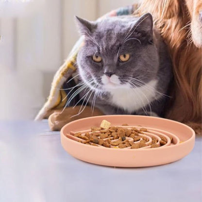 Gamelle anti glouton chat | Digesti'Slow - Mondechat