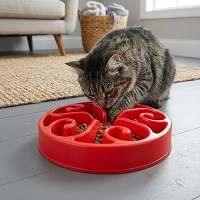 Gamelle anti glouton Chat | DigestiVet - Mondechat