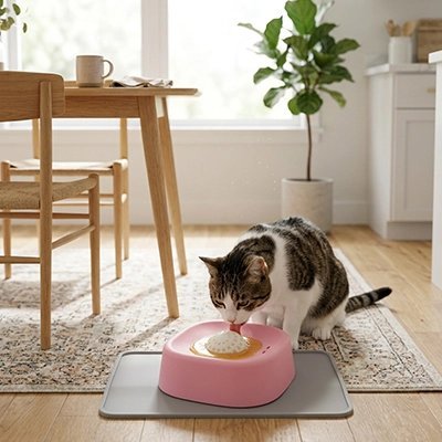 Gamelle Anti-Glouton Chat | DigestiVet Lécher - Mondechat