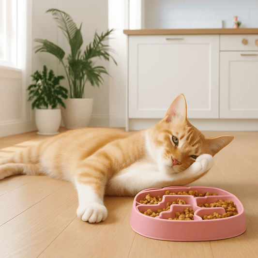 Gamelle anti glouton chat | FélinSmart - Mondechat