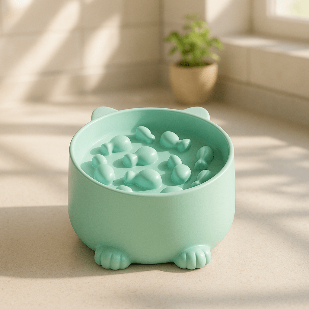 Gamelle anti glouton chat | FloraDigest - Mondechat