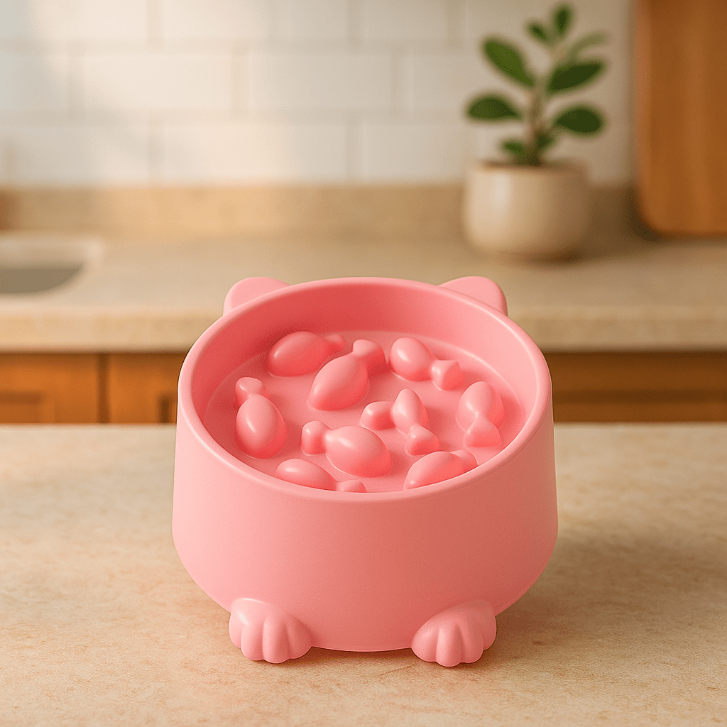 Gamelle anti glouton chat | FloraDigest - Mondechat