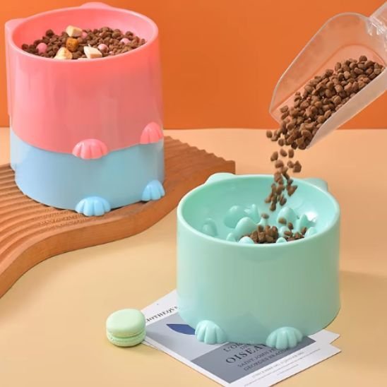 Gamelle anti glouton chat | FloraDigest - Mondechat