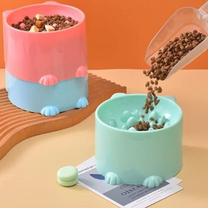 Gamelle anti glouton chat | FloraDigest - Mondechat