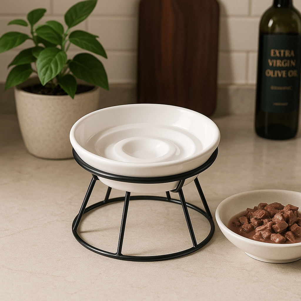 Gamelle anti glouton chat | SlowFeed - Mondechat