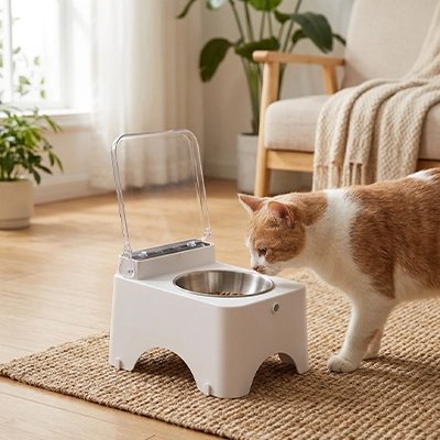 Gamelle automatique Chat | Programmable - Mondechat - Mondechat