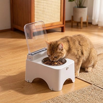 Gamelle automatique Chat | Programmable - Mondechat - Mondechat