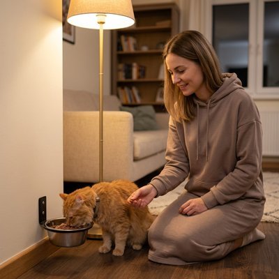 Gamelle Chat | Antidérapante Ergonomique - Mondechat