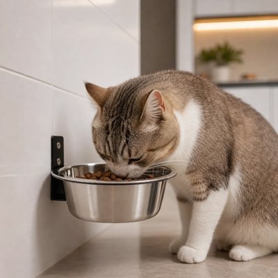Gamelle Chat | Antidérapante Ergonomique - Mondechat