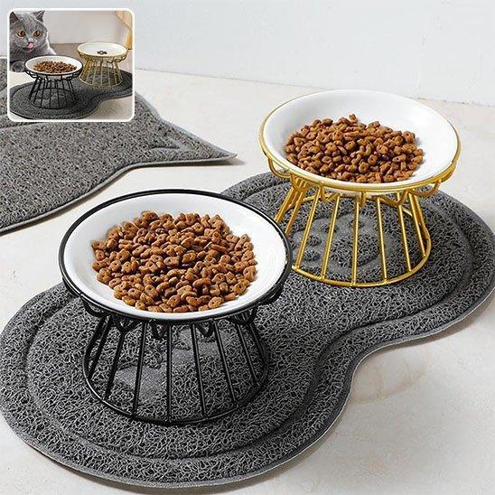 Gamelle Chat Confort Maxi - Ergo - Gamelle Chat Ergonomique Idéale pour le Bien - Être de Votre Félin - Mondechat
